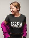 God Is A Woman Cropped T-Shirt