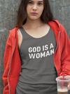 God Is A Woman Racerback Tank Top for Women