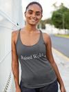 Raised Woke Racerback Tank Top for Women