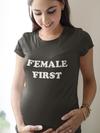 Female First Maternity Pregnancy Scoop Neck T-Shirt