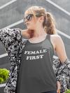 Female First Racerback Tank Top for Women