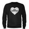 Heart Nevertheless, She Persisted  Adult Crewneck Sweatshirt