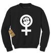 Venus Fist Feminism Adult Crewneck Sweatshirt