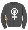 Venus Fist Feminism Adult Crewneck Sweatshirt