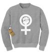 Venus Fist Feminism Adult Crewneck Sweatshirt