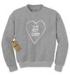 I'm Not Sorry Heart Adult Crewneck Sweatshirt