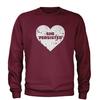 Heart Nevertheless, She Persisted  Adult Crewneck Sweatshirt