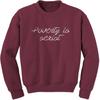 Poverty Is Sexist Adult Crewneck Sweatshirt