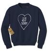 I'm Not Sorry Heart Adult Crewneck Sweatshirt