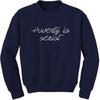 Poverty Is Sexist Adult Crewneck Sweatshirt