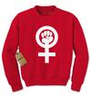 Venus Fist Feminism Adult Crewneck Sweatshirt