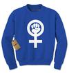 Venus Fist Feminism Adult Crewneck Sweatshirt