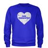 Heart Nevertheless, She Persisted  Adult Crewneck Sweatshirt