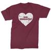 Heart Nevertheless, She Persisted  Mens T-shirt