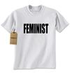 (Black Print) Feminist Mens T-shirt