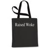 Raised Woke Shopping Tote Bag