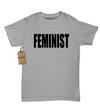 (Black Print) Feminist Womens T-shirt