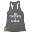 To Femininity And Beyond Racerback Tank Top for Women