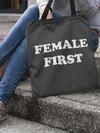 Female First Shopping Tote Bag